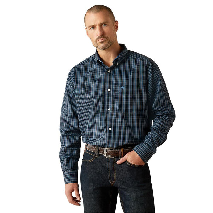 Men's Carlos Wrinkle Free Black Shirt