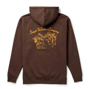 Men's Los Rios Brown Hoodie