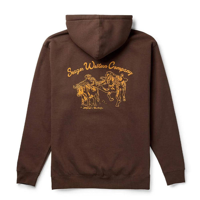 Men's Los Rios Brown Hoodie