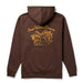 Men's Los Rios Brown Hoodie