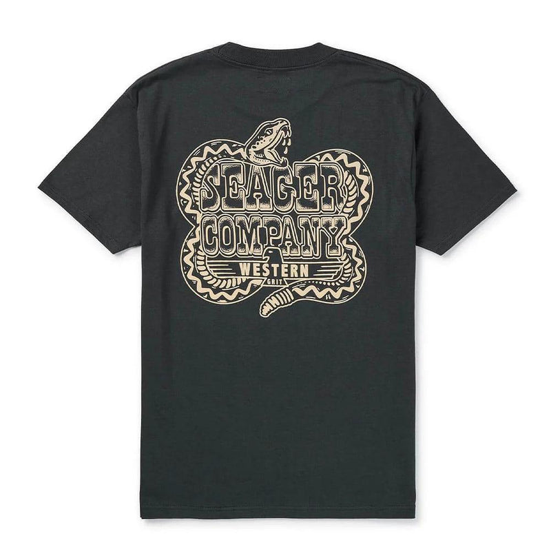 Men's Black Rattler Tee Shirt