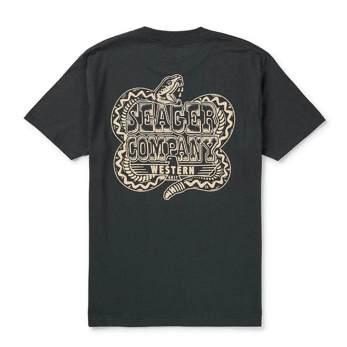 Men's Black Rattler Tee Shirt