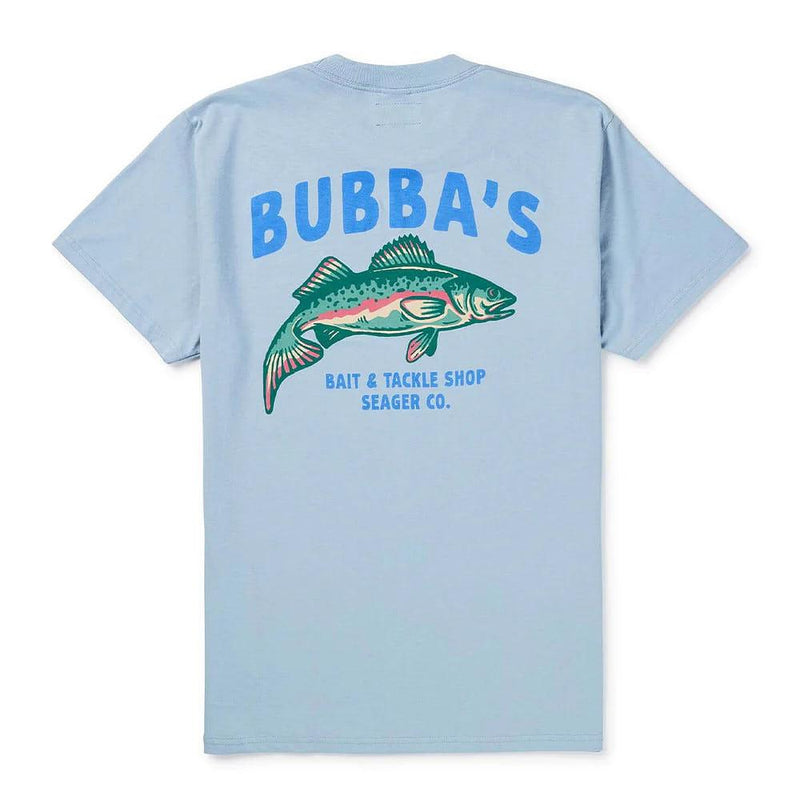 Men's Bubba's Sky Blue Tee Shirt