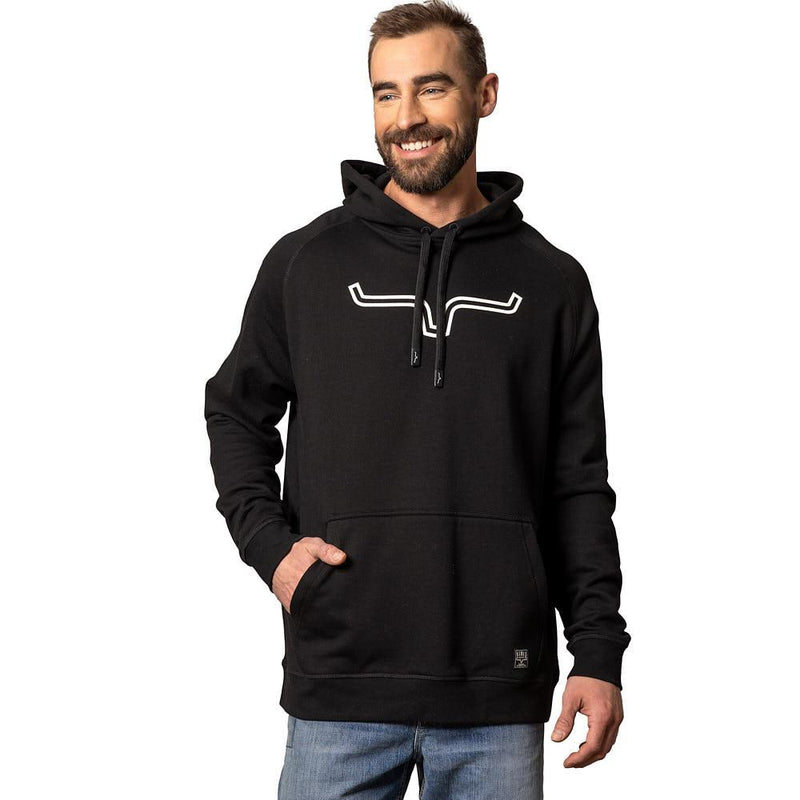 Men's Outlier Black & White Hoodie