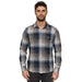 Men's Exmore Hero Navy & Taupe Flannel