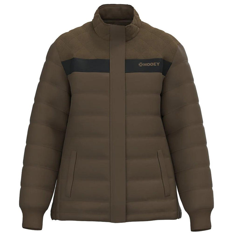 Men's Brown Puffer Jacket