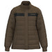 Men's Brown Puffer Jacket