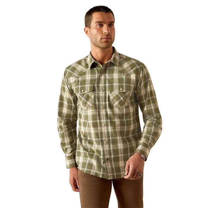 Men's Olive Hermie Retro Shirt