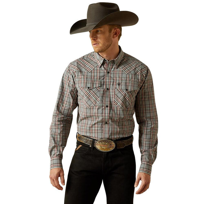 Ariat PRO Series Team Graycen – Maglietta Aderente Uomo, Traspirante E Con Protezione Solare UV