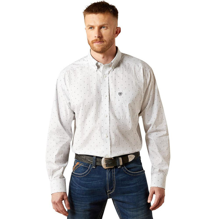 Men's Wrinkle Free Grey Avery Shirt