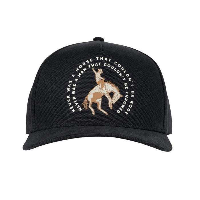 Men's Black Never Was A Horse Cap