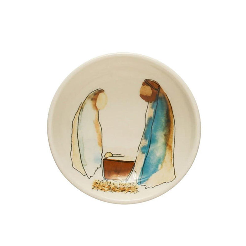 Manger Scene Dish