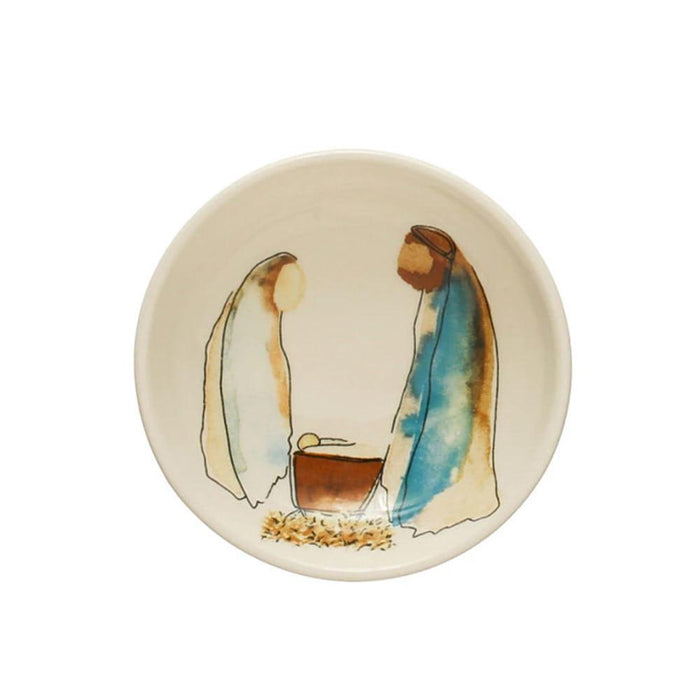 Manger Scene Dish