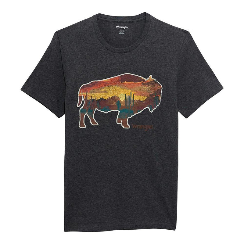 Men's Buffalo Black Tee Shirt