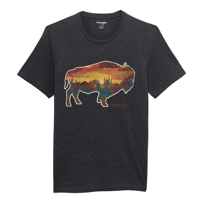 Men's Buffalo Black Tee Shirt