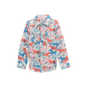 Girl's Running Horse Shirt