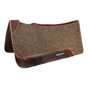1 Inch Dark Brown Wool Felt Saddle Pad