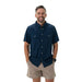 Men's Navy Performance Western Shirt