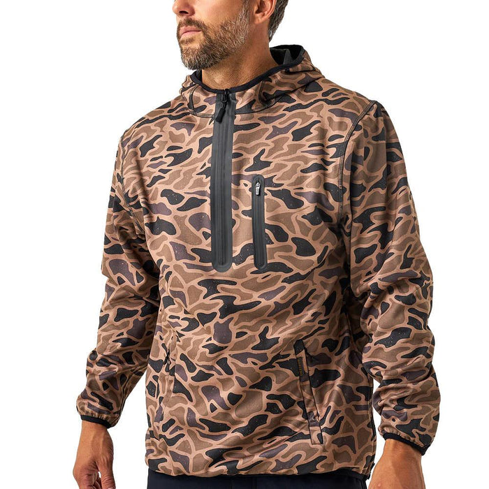 Men's Duke Tech Mid Layer Gauge Camo Pullover