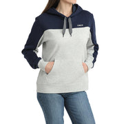 Women's Color Block Fleece Hoodie