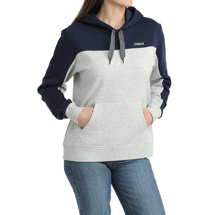 Women's Color Block Fleece Hoodie