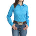 Women's Blue Print Shirt