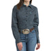 Women's Navy Print Shirt