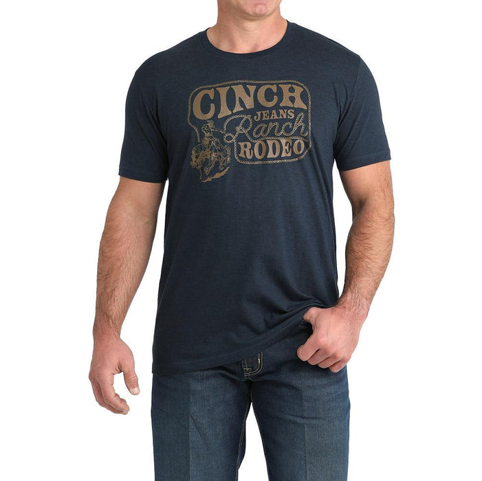 Men's Ranch Rodeo Navy Tee Shirt