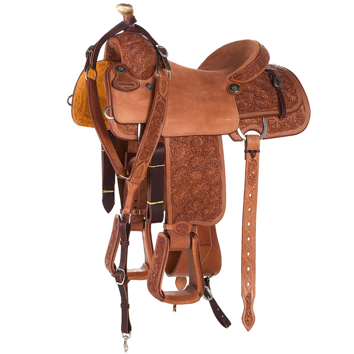15in 7/8 Breed Hard Seat Team Roper