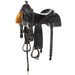 16.5in Black 1/2 Breed with Hard Seat Ranch Cutter