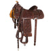 15in Heavy Oil Full Tool with Quilted Seat Team Roper
