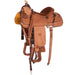 14in 1/16 Breed Quilted Seat Team Roper