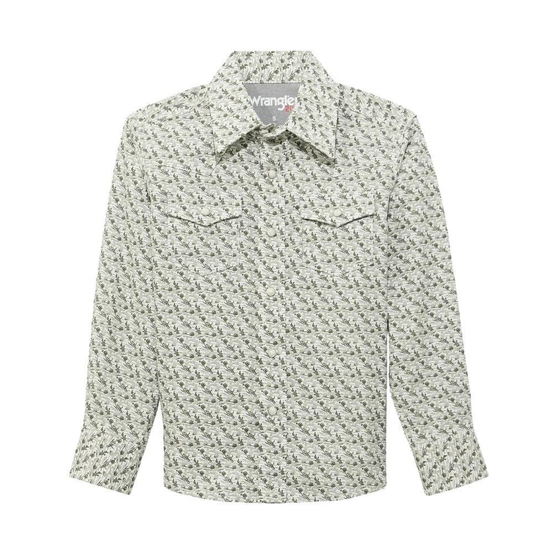 Boy's 20X Olive Shirt