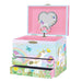 Floral Unicorn Mical 2-Drawer Jewelry Box