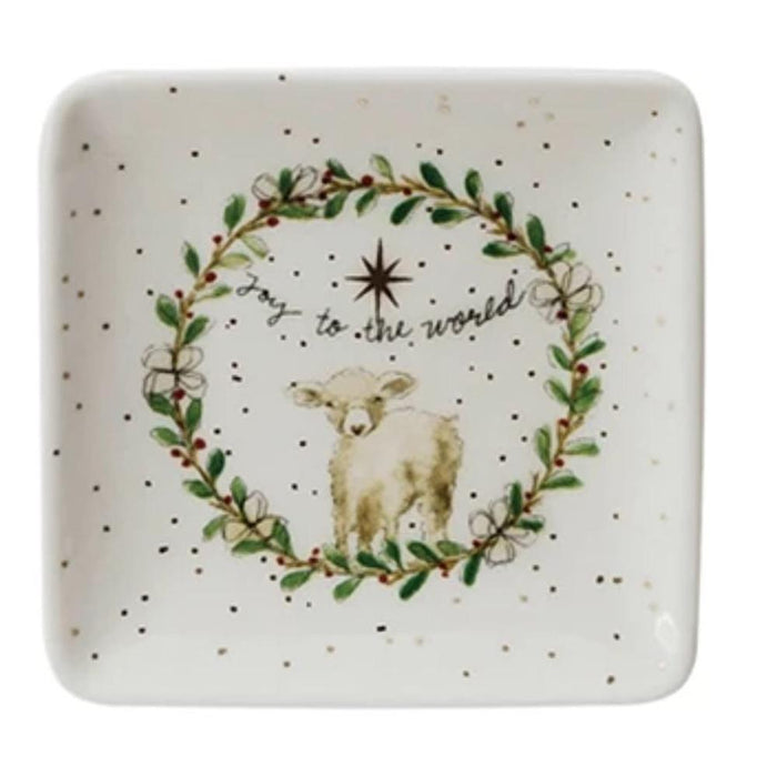 Joy To The World Square Dish