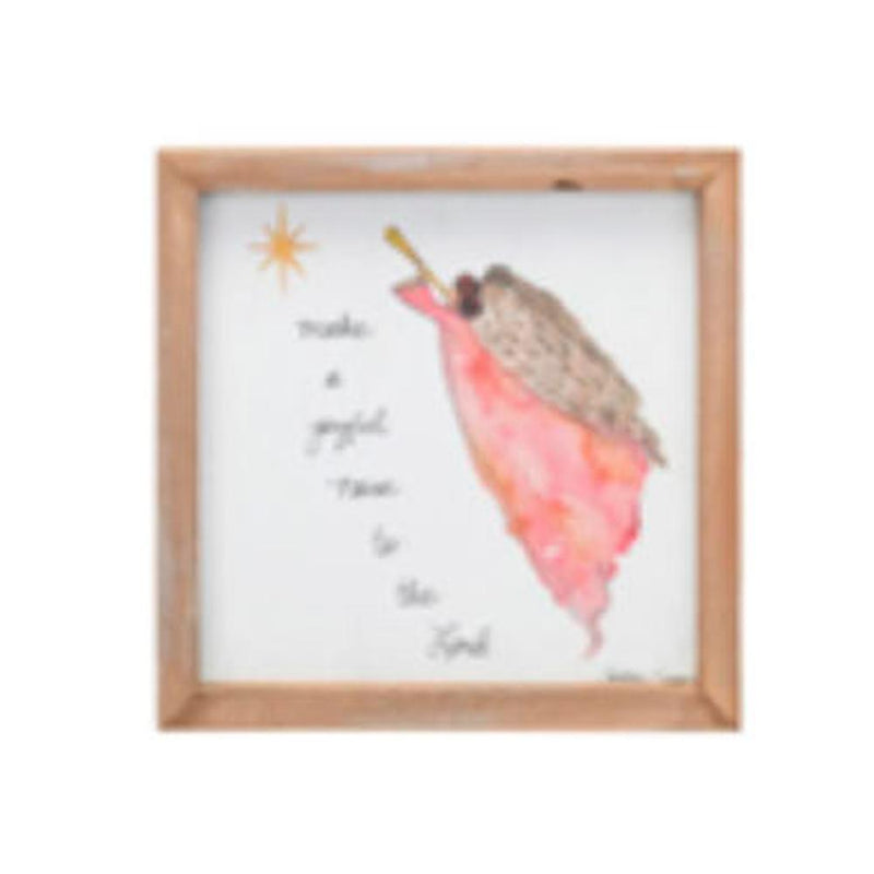 Make Joyful Noise Framed Wall Decor