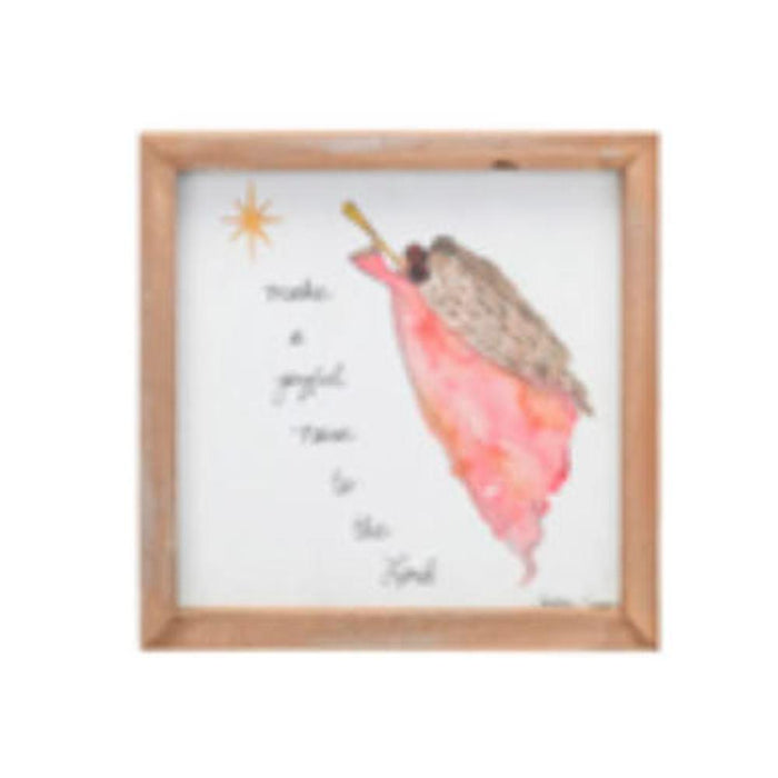 Make Joyful Noise Framed Wall Decor