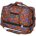 Purple Carved Duffle Bag