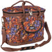 Purple Carved Grooming Tote Case