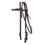 Oiled Browband Headstall with Buckles