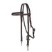 Oiled Browband Headstall with Snaps