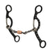 Classical Dot Twisted Wire Dog Bone Long Gag Bit