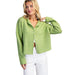 Women's Avocado Button Down Cardigan