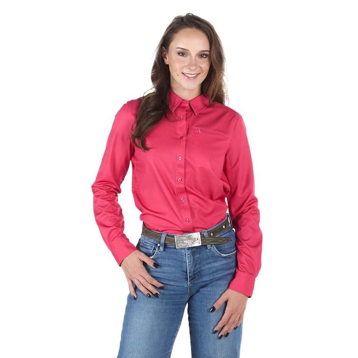 Women's Berry Long Sleeve Shirt