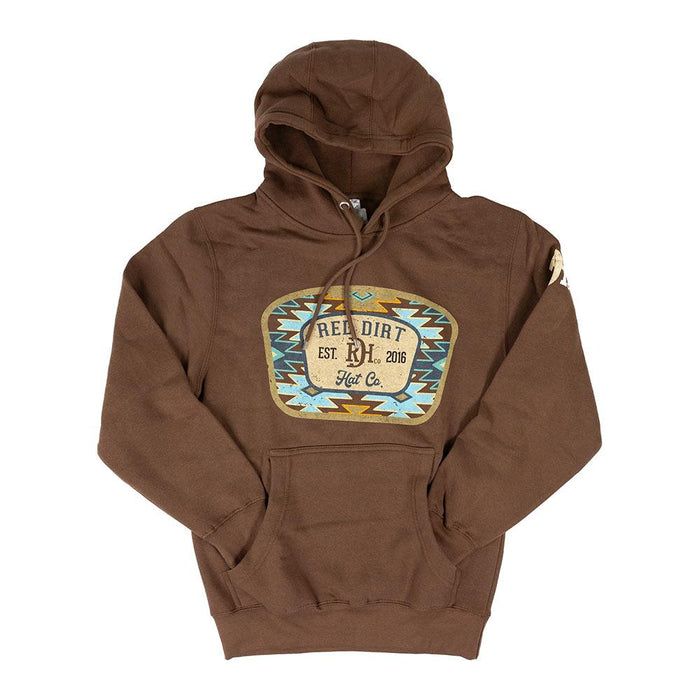 Men's Brown Aztec Jango Hoodie