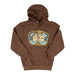 Men's Brown Aztec Jango Hoodie