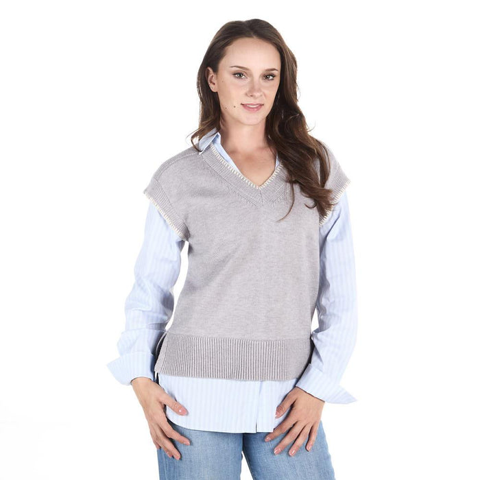 Women's Heather Grey Sweater