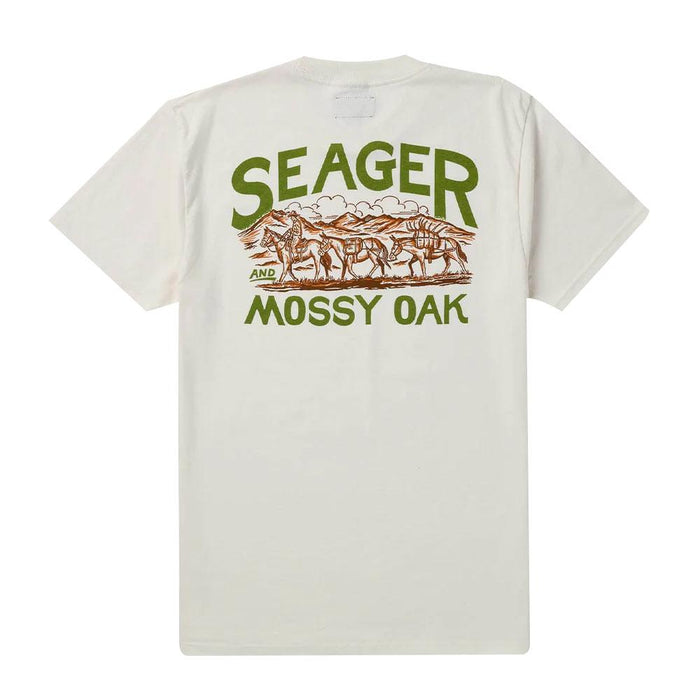 Men's Mossy Oak Pack Out White Tee Shirt