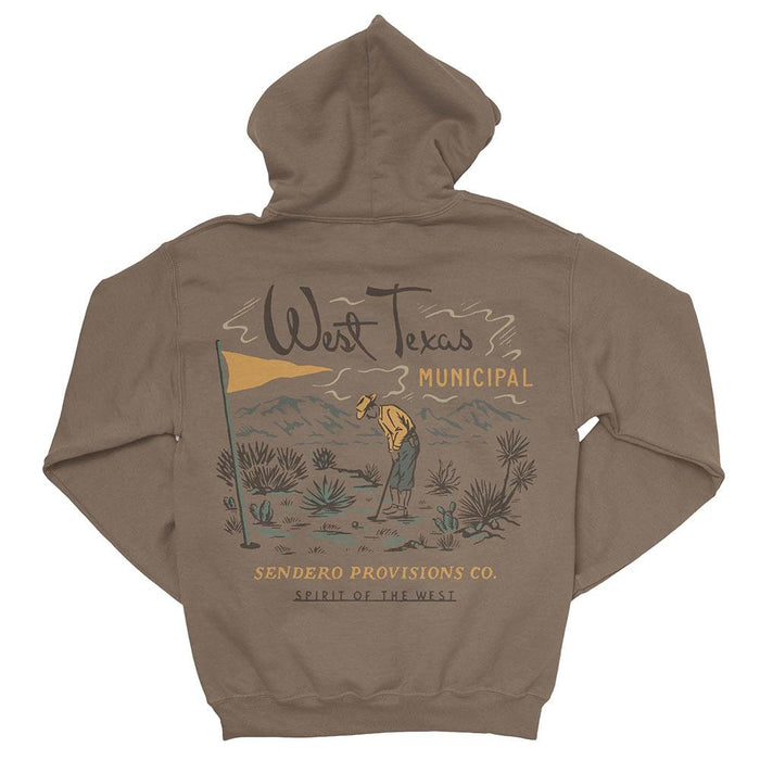 Men's Light Brown West Texas Municipal Hoodie