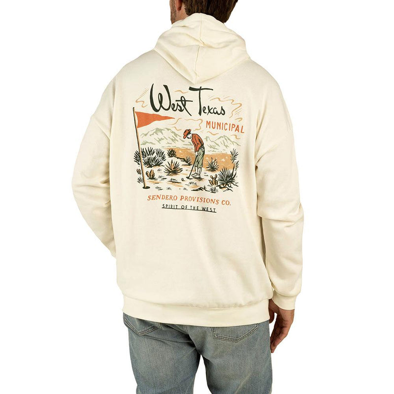 Men's Vintage White West Texas Municipal Hoodie